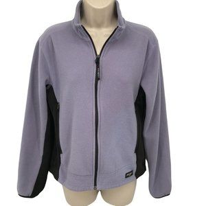 Eddie Bauer Womens Fleece  Polartec Front Zip Jacket Size Small
